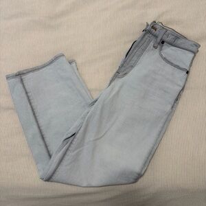 Madewell Light Blue Straight Leg Jeans